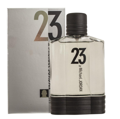 Michael Jordan 23 Eau de Cologne for Men 3.4 fl oz 100ml Fresh Spicy Woody Perfume Spray Long Lasting Classic Masculine Everyday Fragrance Gift for Him