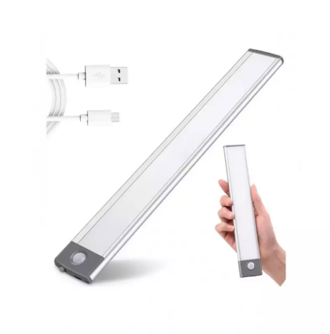 COBA CB-C091 Wireless Charging LED Lamp with USB-C Power, Rechargeable Portable LED Light with Phone Charging Function, Multi-Mode Desk & Emergency Lamp