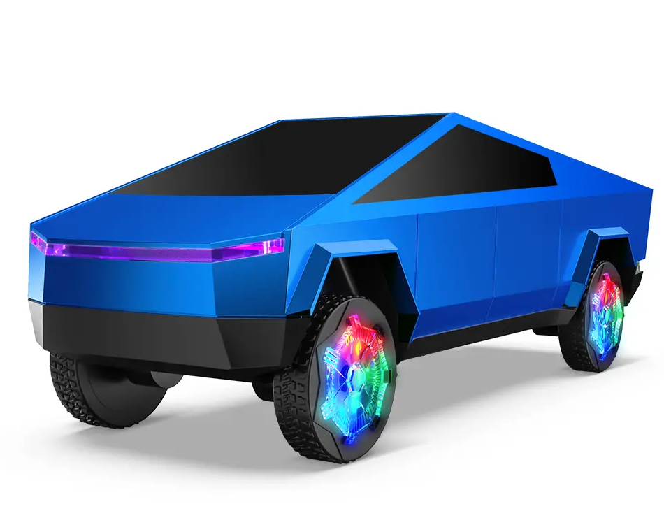 AN-A7 Tesla Cyber Pickup Car Shaped Bluetooth Speaker with RGB Lights & Wireless Charging