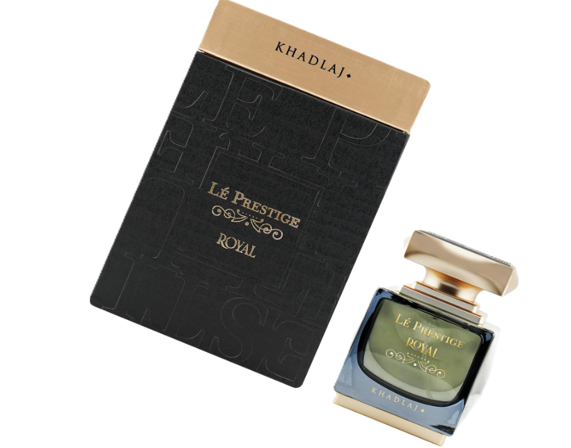 KHADLAJ Le Prestige Royal Eau de Parfum Spray for Men 3.4 FL OZ (100ml) Long Lasting Luxury Oriental Woody Perfume Gift for Him Designer Fragrance !!