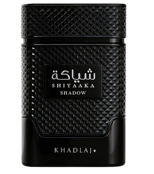 Khadlaj Shiyaaka Shadow Eau de Parfum Spray Unisex 3.4 FL OZ (100ml) Spicy Woody Fruity Earthy Long Lasting Arabic Perfume Luxury Signature Fragrance