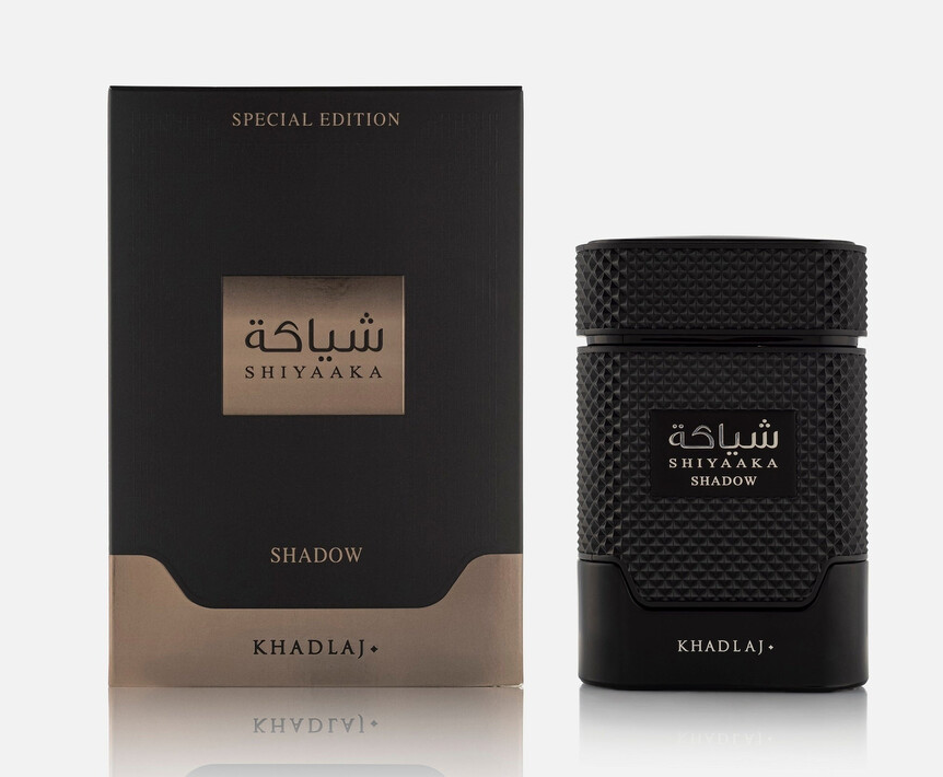 Khadlaj Shiyaaka Shadow Eau de Parfum Spray Unisex 3.4 FL OZ (100ml) Spicy Woody Fruity Earthy Long Lasting Arabic Perfume Luxury Signature Fragrance
