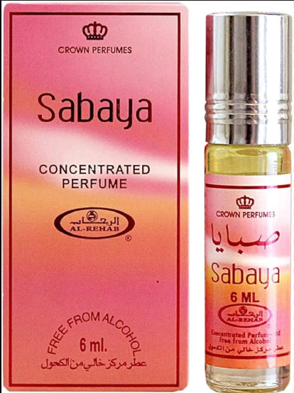 Al Rehab Sabaya – 6 ml Roll-On Perfume Oil (Pack of 6)