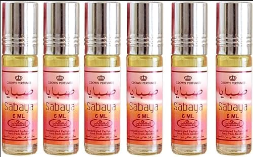 Al Rehab Sabaya – 6 ml Roll-On Perfume Oil (Pack of 6)