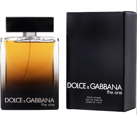 Dolce & Gabbana The One Eau de Toilette 100ml | Long Lasting Warm Spicy Amber Woody Fragrance for Men | Luxury Designer Perfume Spray