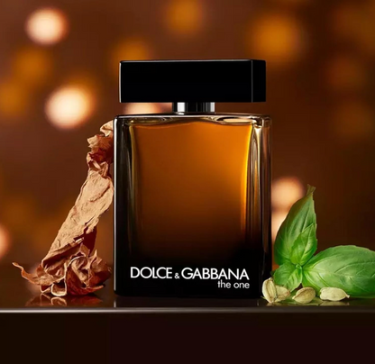 Dolce & Gabbana The One Eau de Toilette 100ml | Long Lasting Warm Spicy Amber Woody Fragrance for Men | Luxury Designer Perfume Spray