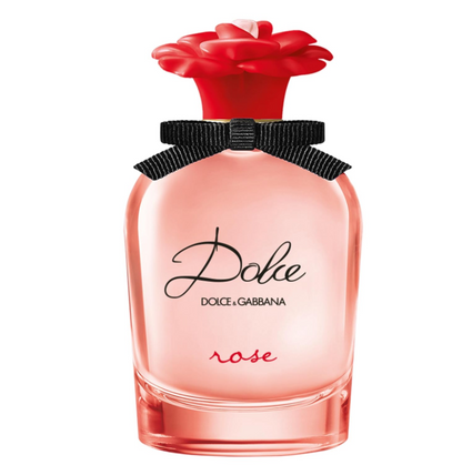 Dolce & Gabbana Dolce Rose Eau de Toilette 75ml | Long Lasting Fresh Rose Fruity Floral Designer Perfume for Women | Luxury Soft Elegant Fragrance Spray