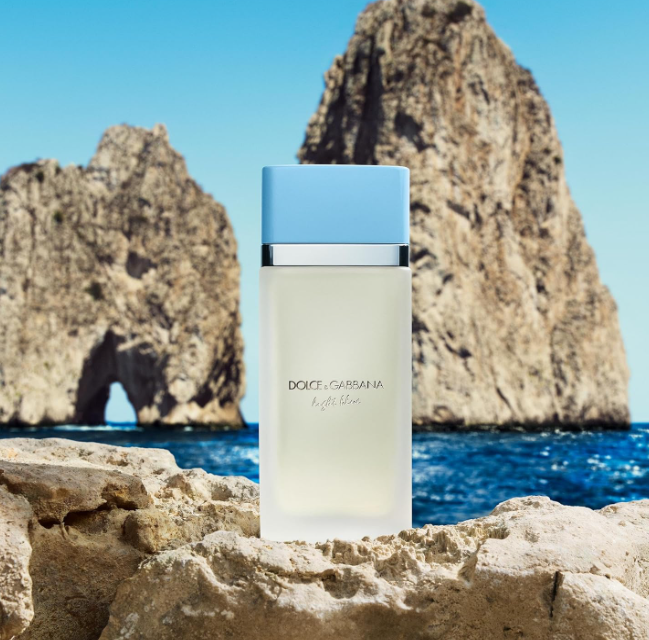 Dolce & Gabbana Light Blue Eau de Toilette for Women | Fresh Citrus Fruity Floral Long Lasting Designer Perfume Spray | 100ml / 3.4 fl oz