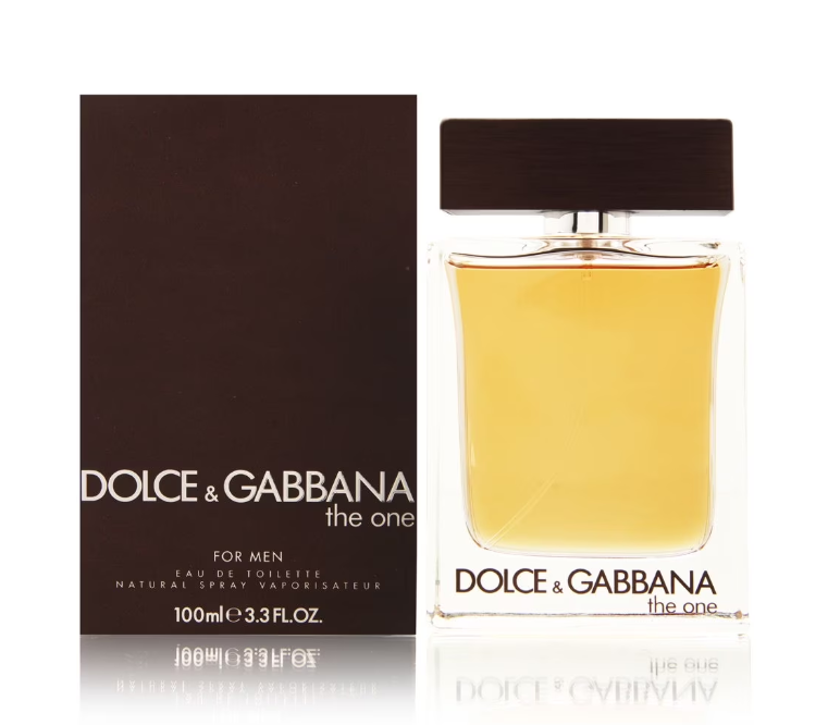 Dolce & Gabbana The One Eau de Toilette 100ml | Aromatic Lavender Basil Sandalwood Warm Spicy Woody Long Lasting Designer Fragrance for Men | Luxury Perfume Spray