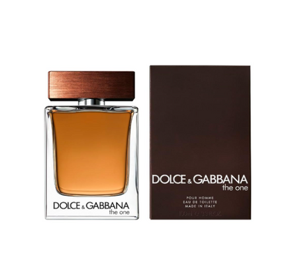 Dolce & Gabbana The One Eau de Toilette 100ml | Aromatic Lavender Basil Sandalwood Warm Spicy Woody Long Lasting Designer Fragrance for Men | Luxury Perfume Spray