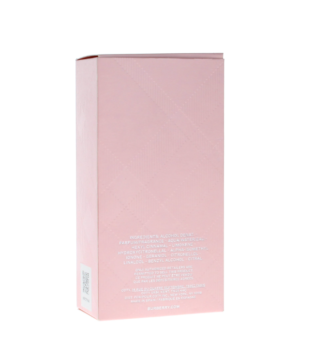 Burberry Brit Sheer Eau de Toilette 100ml | Fresh Fruity Floral Long Lasting Designer Perfume for Women | Light Romantic Daily Wear Fragrance Spray