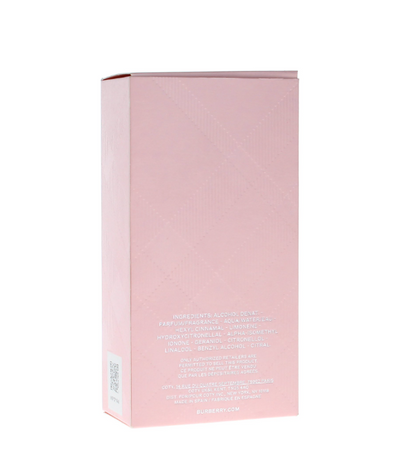 Burberry Brit Sheer Eau de Toilette 100ml | Fresh Fruity Floral Long Lasting Designer Perfume for Women | Light Romantic Daily Wear Fragrance Spray