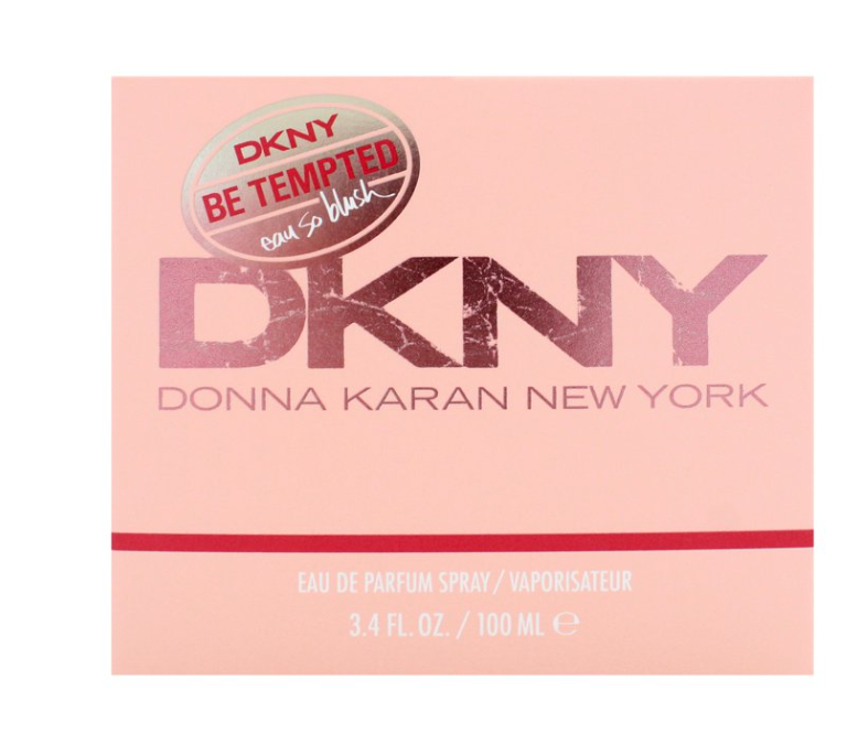 Donna Karan DKNY Be Tempted Eau So Blush Eau de Parfum 100ml | Fruity Floral Long Lasting Designer Perfume for Women | Soft Romantic Fragrance Spray