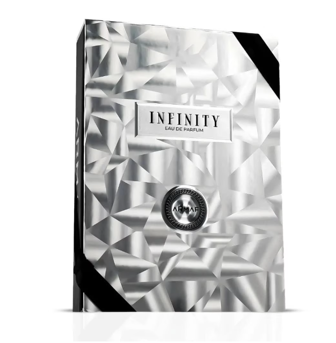 Armaf Infinity Eau de Parfum 100ml | Fresh Aromatic Woody Long Lasting Fragrance for Men | Modern Clean Masculine Perfume Spray