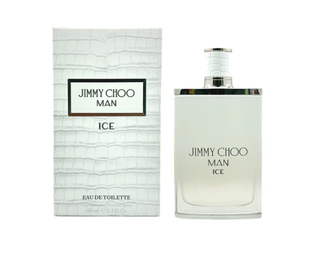 Jimmy Choo Man Ice Eau de Toilette 100ml | Fresh Citrus Woody Long Lasting Fragrance for Men | Clean Summer Designer Perfume Spray