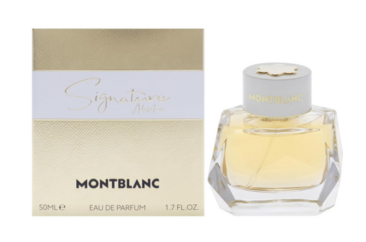Montblanc Signature Absolue Eau de Parfum 50ml / 1.7 fl oz | Floral Fruity Amber Long Lasting Elegant Perfume for Women