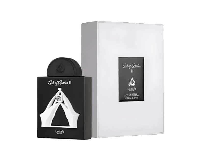 Lattafa Pride Art Of Arabia II Eau de Parfum 100ml / 3.4 fl oz | Spicy Woody Oriental Unisex Long Lasting Luxury Fragrance Spray