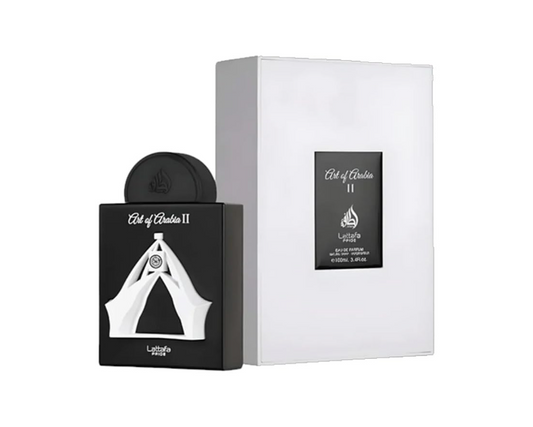 Lattafa Pride Art Of Arabia II Eau de Parfum 100ml / 3.4 fl oz | Spicy Woody Oriental Unisex Long Lasting Luxury Fragrance Spray