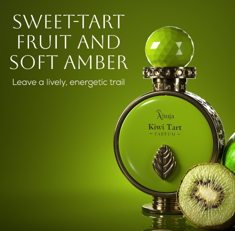 Kiwi Tart by Ahuja Extrait de Parfum 3.4 oz | Fruity Sweet Gourmand Unisex Fragrance | Long Lasting Perfume Spray