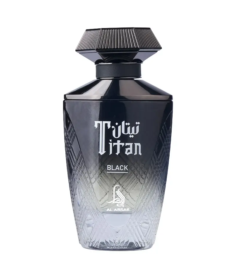Al Absar Titan Black Eau de Parfum 100ml | Bold Dark Woody Spicy Men’s Fragrance | Long Lasting Masculine Perfume Spray