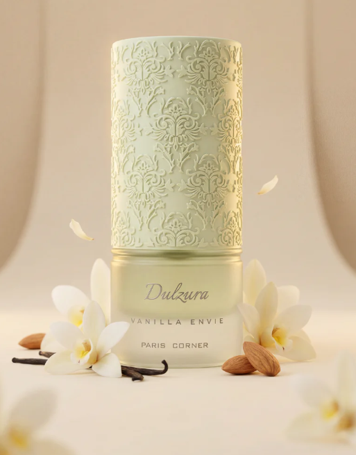 Dulzura Vanilla Envie by Paris Corner Eau de Parfum 100ml | Sweet Creamy Vanilla Gourmand Unisex Fragrance | Long Lasting Perfume Spray