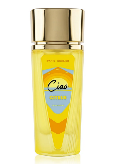 Ciao Citrus by Paris Corner Eau de Parfum 100ml | Fresh Citrus Aromatic Unisex Fragrance | Long Lasting Bright Summer Perfume Spray