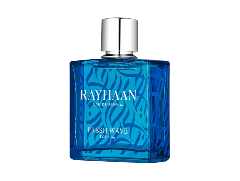 Rayhaan Fresh Wave Eau de Parfum 100ml (3.4 oz) | Fresh Aquatic Aromatic Men’s Fragrance | Long Lasting Daily Wear Perfume Spray