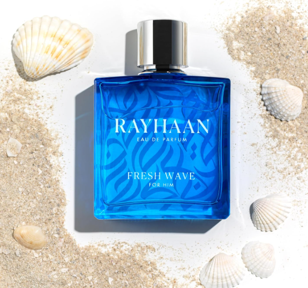 Rayhaan Fresh Wave Eau de Parfum 100ml (3.4 oz) | Fresh Aquatic Aromatic Men’s Fragrance | Long Lasting Daily Wear Perfume Spray