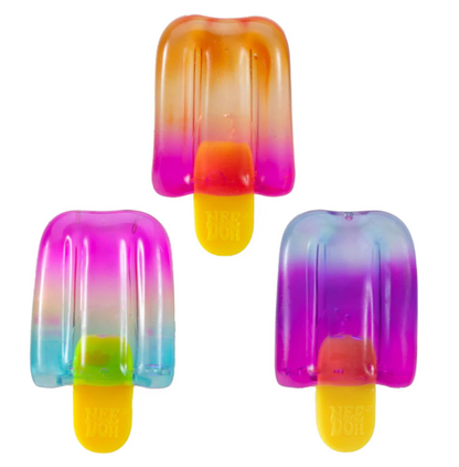 Ice Cream Squeeze Squishy Sensory Stress Relief Fidget Toy for Kids & Adults Summer Party Favor Anxiety Relief Random Color