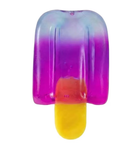 Ice Cream Squeeze Squishy Sensory Stress Relief Fidget Toy for Kids & Adults Summer Party Favor Anxiety Relief Random Color