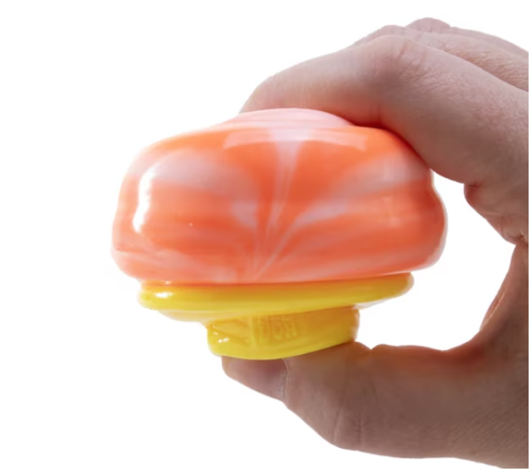 Ice Cream Cone Squishy Stress Relief Toy Sensory Fidget Squishy for Kids & Adults Soft Squeeze Anxiety Relief Random Color