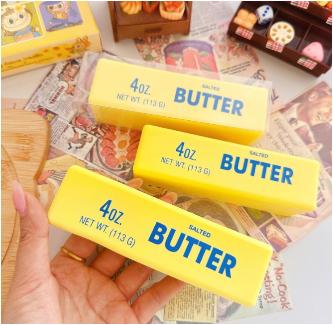 Giant Butter Squishy Toy Soft Slow Rising Rice Mochi Squeeze Fidget Toy Stress Relief Sensory Toy Kids & Adults Pink Yellow