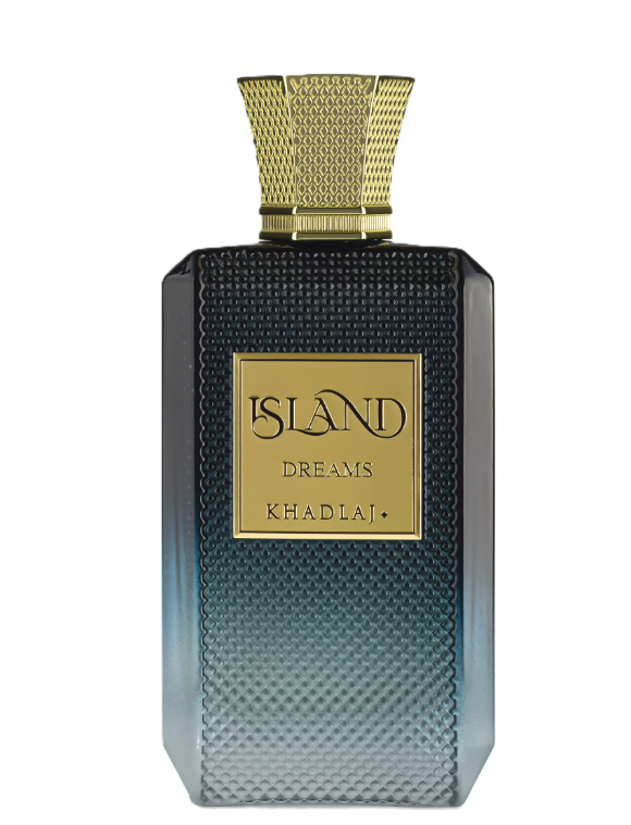 Khadlaj Island Dreams Extrait de Parfum 100ml (3.4 oz) | Tropical Fruity Floral Unisex Fragrance | Long Lasting Luxury Perfume Spray