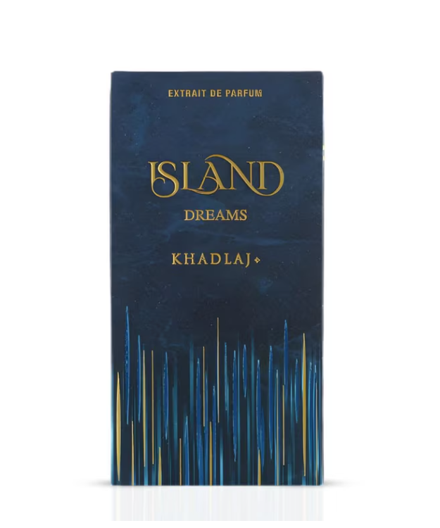 Khadlaj Island Dreams Extrait de Parfum 100ml (3.4 oz) | Tropical Fruity Floral Unisex Fragrance | Long Lasting Luxury Perfume Spray