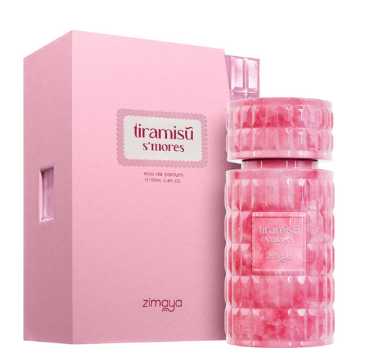 Zimaya Tiramisu S’mores Eau de Parfum 100ml (3.4 oz) for Women | Sweet Gourmand Vanilla Chocolate Fragrance | Long Lasting Perfume Spray