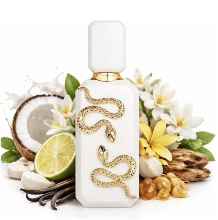 French Avenue Veneno Bianco Eau de Parfum 100ml | Creamy Sweet Floral Woody Unisex Fragrance | Long Lasting Luxury Perfume Spray