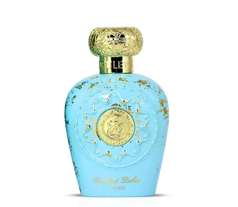 Lattafa Opulent Dubai Eau de Parfum 100ml (3.4 oz) | Luxury Oriental Woody Unisex Fragrance | Long Lasting Premium Perfume Spray