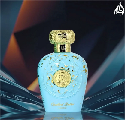 Lattafa Opulent Dubai Eau de Parfum 100ml (3.4 oz) | Luxury Oriental Woody Unisex Fragrance | Long Lasting Premium Perfume Spray