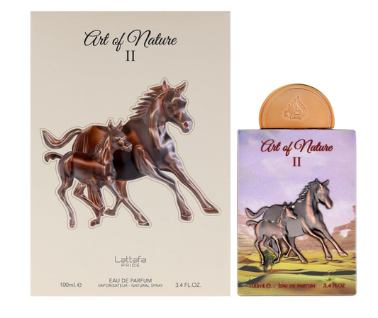 Lattafa Art of Nature II Eau de Parfum 100ml | Fresh Woody Fruity Unisex Fragrance | Long Lasting Luxury Perfume Spray