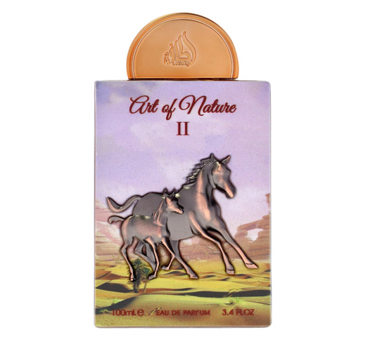 Lattafa Art of Nature II Eau de Parfum 100ml | Fresh Woody Fruity Unisex Fragrance | Long Lasting Luxury Perfume Spray