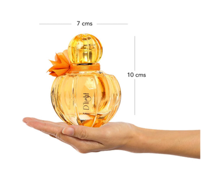 Ajmal D’Light Eau de Parfum 75ml (2.5 oz) | Floral Fresh Feminine Fragrance | Long Lasting Elegant Perfume Spray