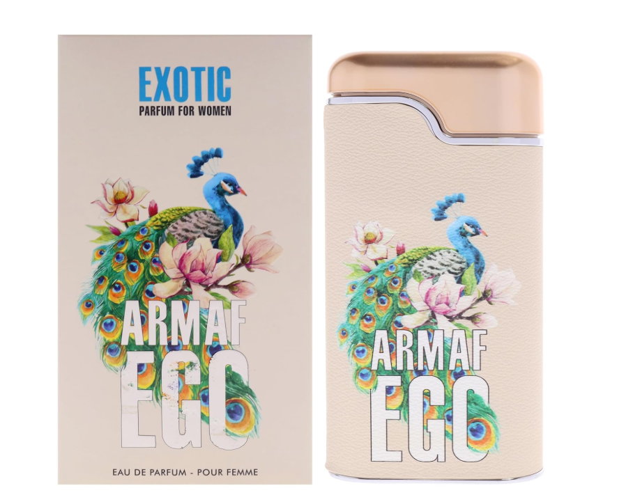 Armaf Ego Exotic Eau de Parfum for Women 100ml | Fruity Floral Sweet Fragrance | Long Lasting Feminine Perfume Spray