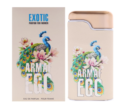 Armaf Ego Exotic Eau de Parfum for Women 100ml | Fruity Floral Sweet Fragrance | Long Lasting Feminine Perfume Spray