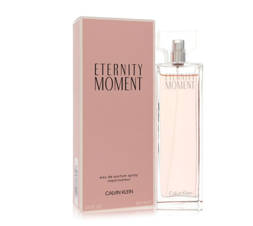 Calvin Klein Eternity Moment Eau de Parfum 100ml | Soft Floral Fruity Women’s Fragrance | Long Lasting Romantic Perfume Spray