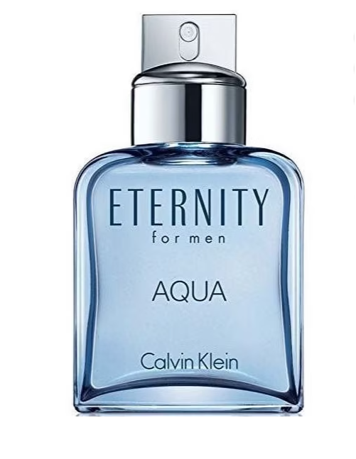 Calvin Klein Eternity Aqua for Men Eau de Toilette 100ml | Fresh Aquatic Woody Masculine Fragrance | Long Lasting Summer Cologne Spray