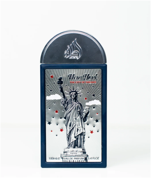 New York The City of Dreams Eau de Parfum 100ml | Fresh Woody Aromatic Unisex Fragrance | Long Lasting Perfume Spray