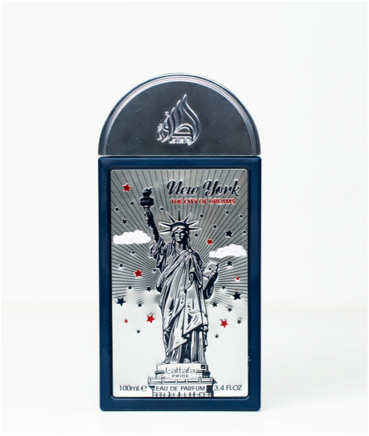 New York The City of Dreams Eau de Parfum 100ml | Fresh Woody Aromatic Unisex Fragrance | Long Lasting Perfume Spray
