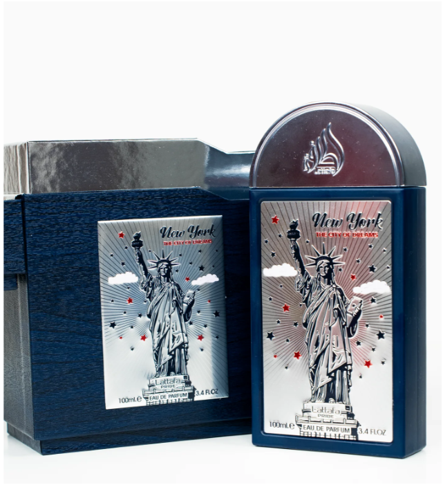 New York The City of Dreams Eau de Parfum 100ml | Fresh Woody Aromatic Unisex Fragrance | Long Lasting Perfume Spray
