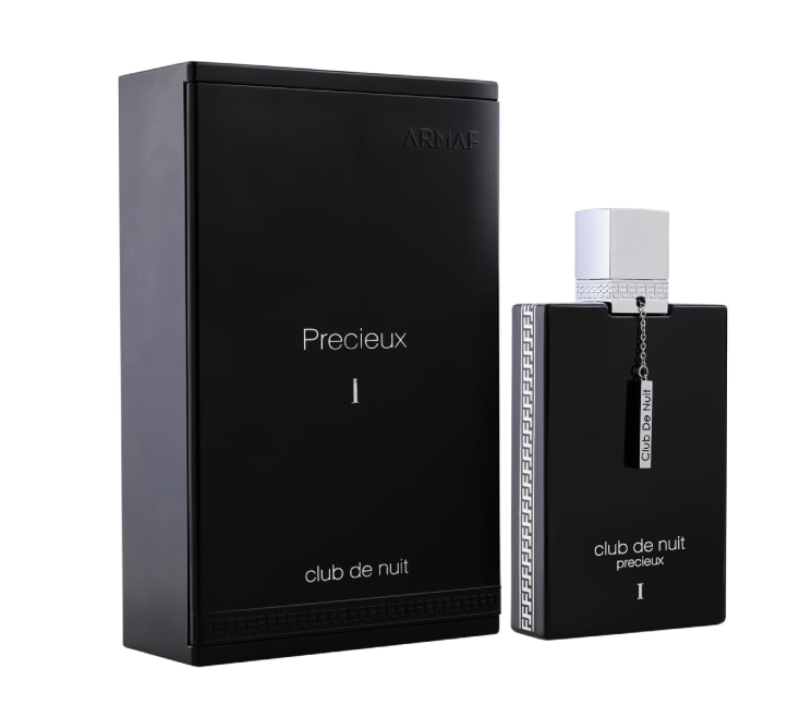 Armaf Club De Nuit Precieux 1 Extrait de Parfum for Men 55ml (1.85 oz) | Woody Fruity Luxury Men's Fragrance | Long Lasting Perfume Spray
