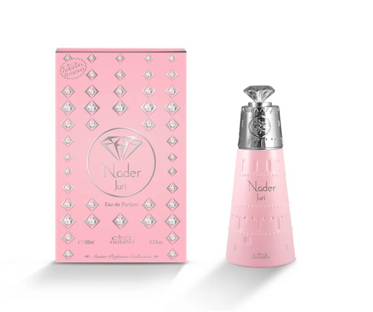 Nabeel Nader Juri Eau de Parfum 100ml (3.4 oz) | Floral Fruity Musky Unisex Fragrance | Long Lasting Perfume Spray